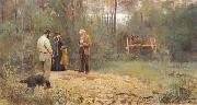 Frederick Mccubbin A Bush Burial USA oil painting artist